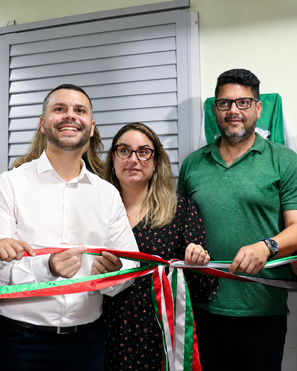 Joilson Broedel em registro relacionado à área da saúde
